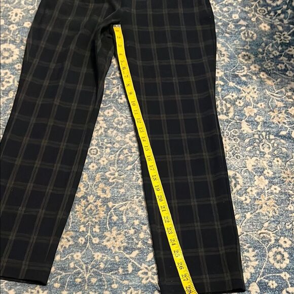 Cabi Connery Plaid Side Zipper Cropped Preppy Academia Pants Office Modern - Picture 10 of 13